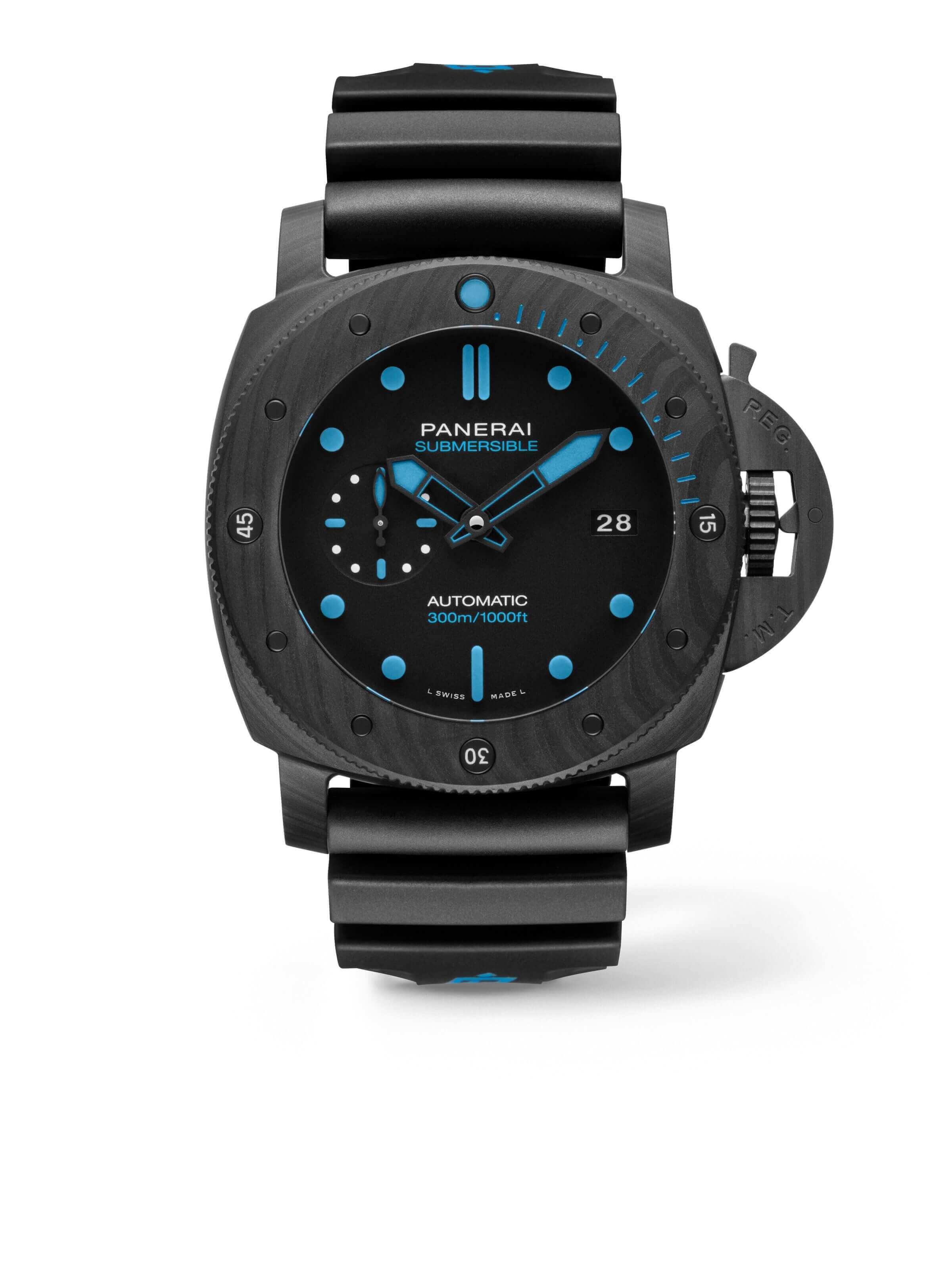 Copie de Panerai Luminor Submersible 1950 Automatique Cadran Noir Homme PAM01616