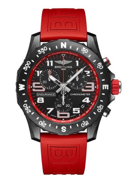 Copie de Breitling Endurance Pro Chronometre Rouge Homme X82310D91B1S1