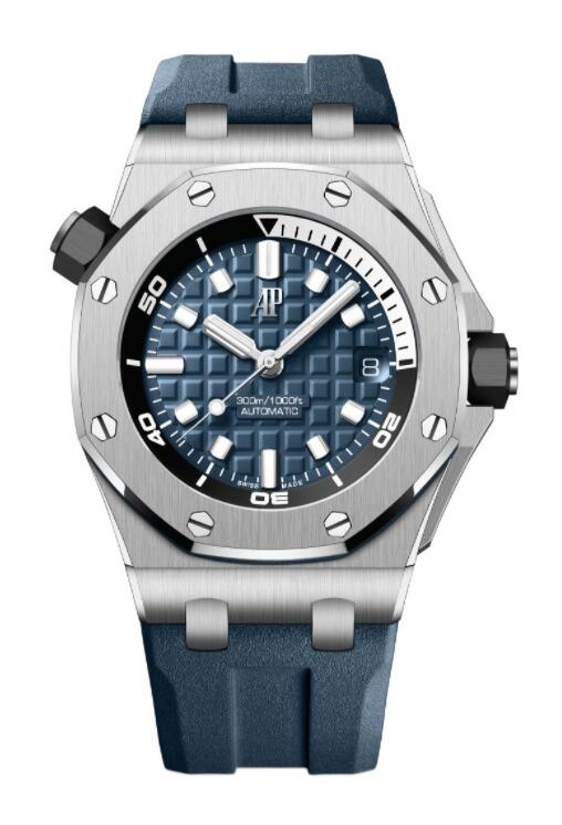 Réplique Audemars Piguet Royal Oak Offshore Diver Acier Inoxydable Bleu 15720ST.OO.A027CA.01