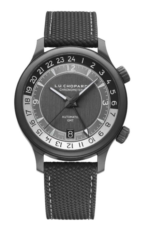 Copie de Chopard L.U.C GMT One Noir edition Limitee Homme 168579-3004