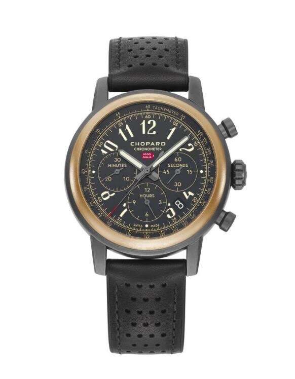 Réplique Chopard Mille Miglia 2020 Race Edition Cadran chronographe noir Homme 168589-6002