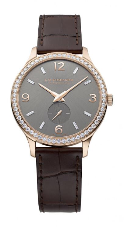 Réplique Chopard L.U.C XPS 40 MM Automatique Or Rose Diamants 171948-5001