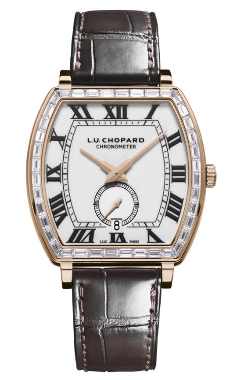 Copie de Chopard L.U.C Heritage Grand Cru Automatique Or Rose Diamants 172296-5001