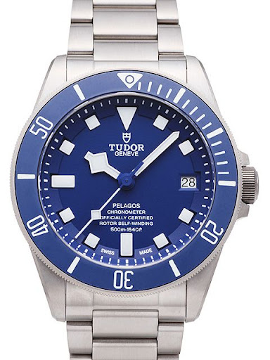 Copie de Montre Tudor Pelagos Lunette Bleue 25600TB