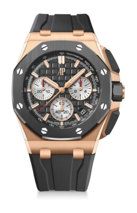 Copie de Audemars Piguet Royal Oak Offshore Automatique 43 Or Rose 26420RO.OO.A002CA.01