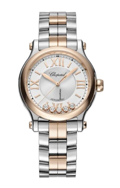 Réplique Montre-bracelet Chopard Happy Sport bicolore 278608-6002