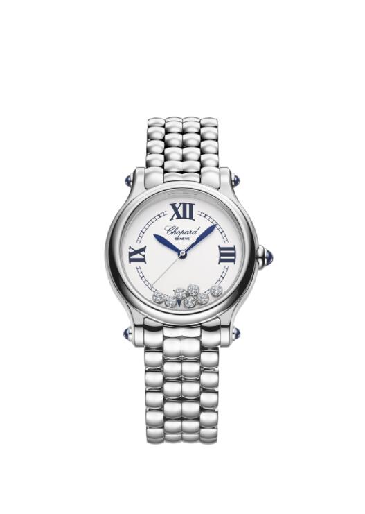 Copie de Chopard Happy Sport Automatique Cadran Argent Diamant Montre Unisexe 278610-3001