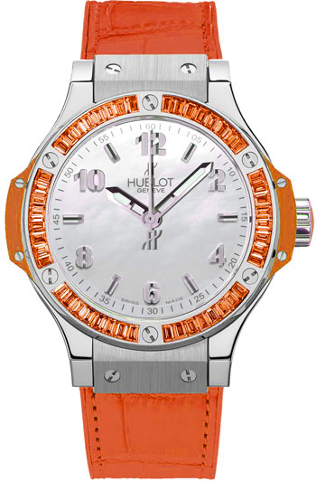 Copie de Hublot Big Bang Quartz 38mm Femme 361.so.6010.lr.1906 ORANGE