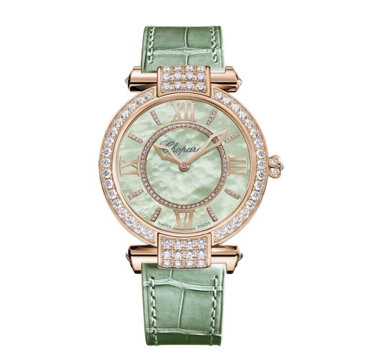 Réplique Chopard Imperiale Joaillerie Vert Nacre Dames 384242-5022