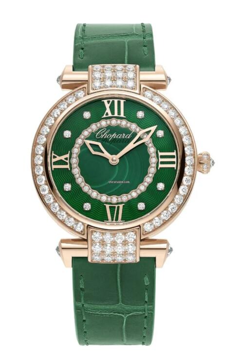 Réplique Chopard Imperiale Joaillerie MM Automatique Or Rose Diamants 385377-5002