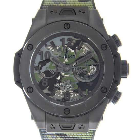 Copie de Hublot Big Bang Camo Yohji Yamamoto Chronographe Vert 411.CI.0114.RX.YOY20