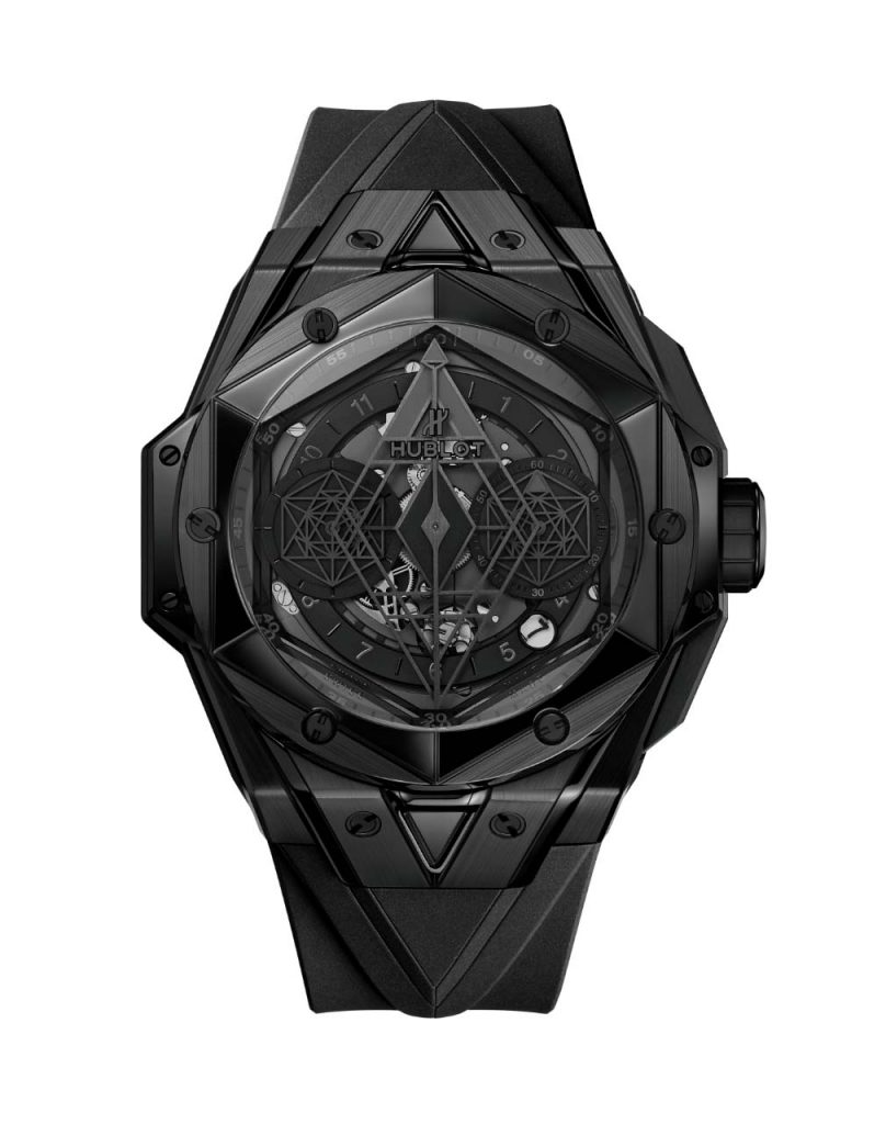 Copie de Hublot Big Bang Sang Bleu II Tout Noir Ceramique 418.CX.1114.RX.MXM20