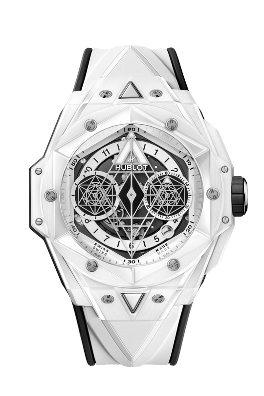 Copie de Hublot Big Bang Sang Bleu II Ceramique Blanche 45mm 418.HX.2001.RX.MXM21