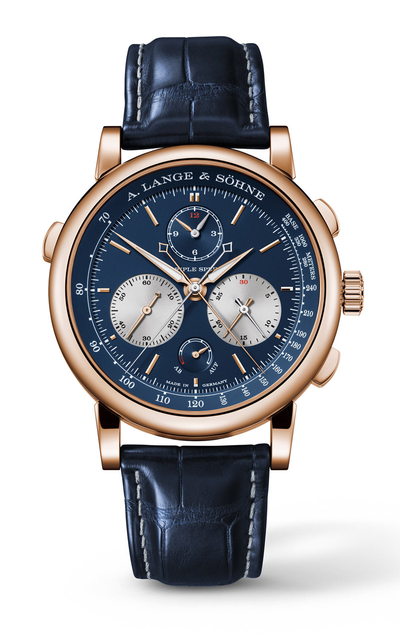 Copie de Montre A. Lange & sohne Triple Split en or rose Ref. 424.037F