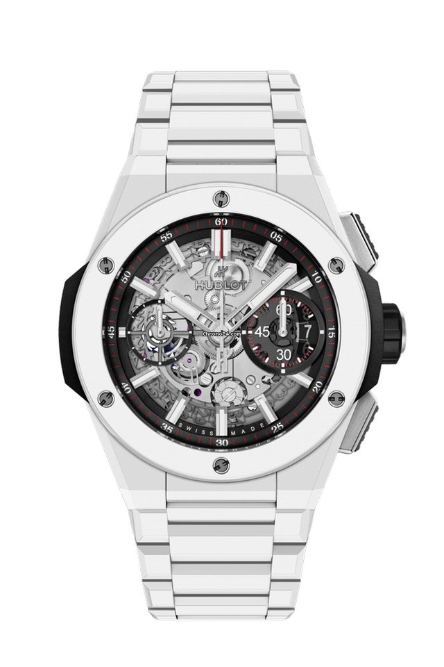 Copie de Montre Hublot Big Bang Unico en ceramique blanche 451.HX.1123.HX