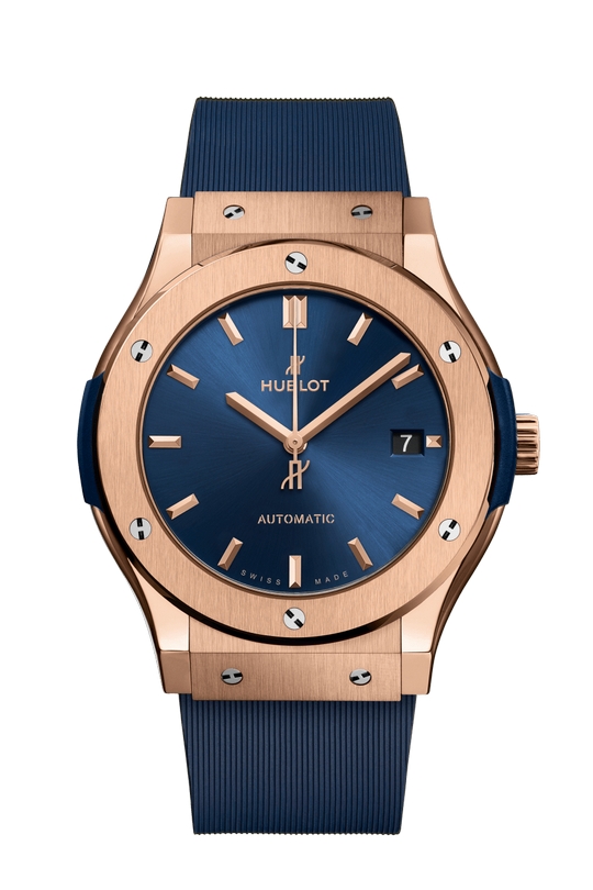 Copie de Hublot Classic Fusion King Or Bleu 45mm 511.OX.7180.RX