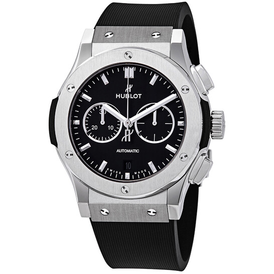 Copie de HUBLOT Classic Fusion Chronographe Cadran Noir 541.NX.1171.RX