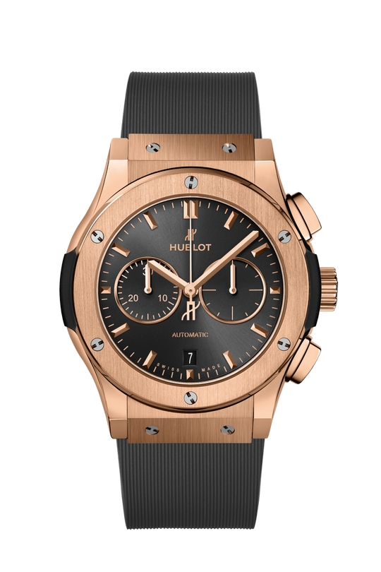 Réplique Hublot Classic Fusion Racing Gris Chronographe King Gold 541.OX.7080.RX