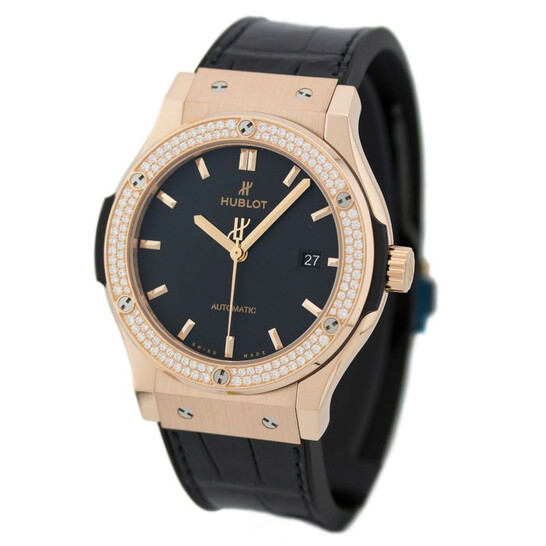 Copie de HUBLOT Classic Fusion Cadran Noir Mat Automatique 542.OX.1181.LR.1104