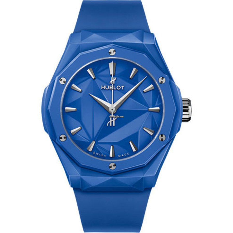 Réplique Hublot Classic Fusion Orlinski Caoutchouc Bleu Ceramique 550.ES.5100.RX.ORL21