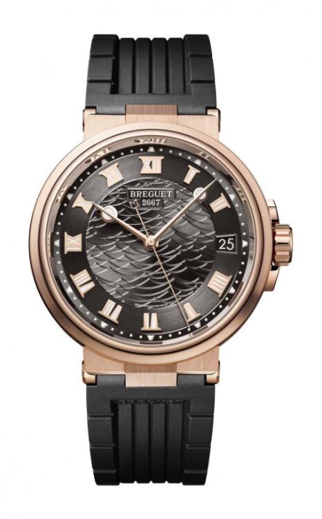 Copie de Breguet Marine 5517 Or Rose 18K 5517BR/G3/5ZU