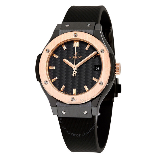 Réplique Hublot Classic Fusion Quartz Cadran Noir Femme 581.CO.1781.RX