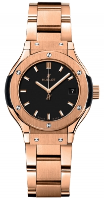 Copie de Hublot Classic Fusion Quartz 33mm Femme 581.OX.1181.OX