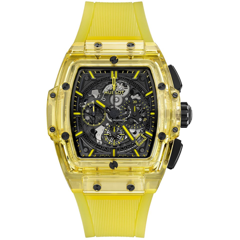 Replique Hublot Spirit of Big Bang Jaune Saphir 45mm 601.JY.0190.RT