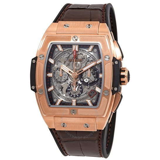 Replique Hublot Spirit of Big Bang Chronographe Cadran argente 641.OX.0183.LR