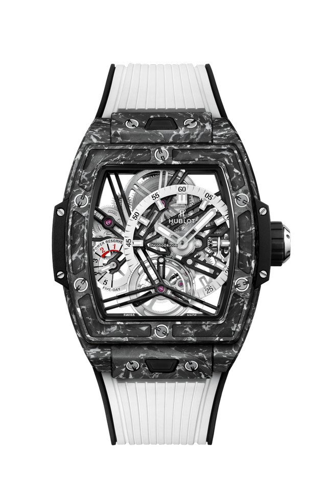 Replique Hublot Spirit of Big Bang Tourbillon Carbone Blanc Homme 645.QW.2012.RW