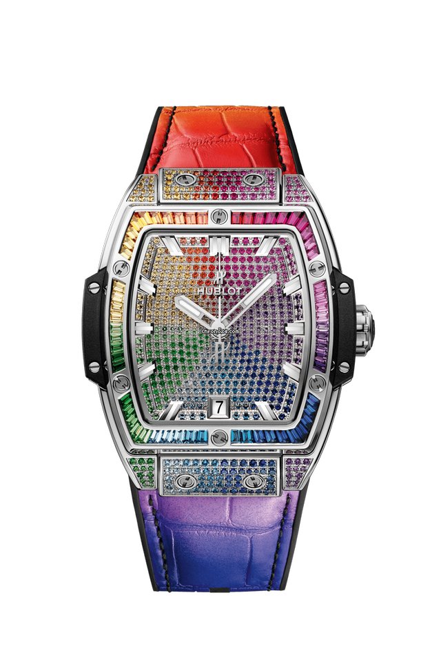 Replique Hublot Spirit of Big Bang Titane Arc-en-ciel 39mm 665.NX.9910.LR.0999