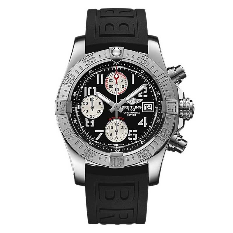 Copie de Breitling Avenger II Chronographe Automatique Volcano Cadran Noir Homme A13381111B2S1