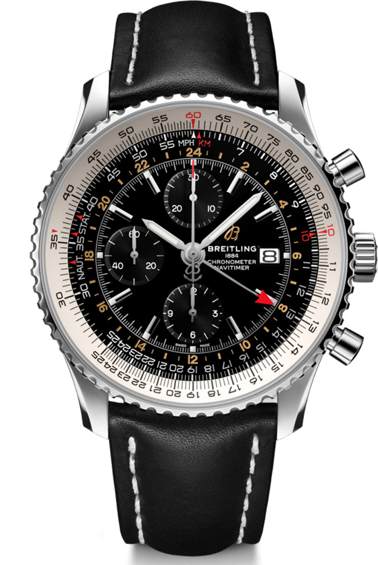 Copie de Breitling Navitimer 1 Chronographe GMT 46 A24322121B2X2