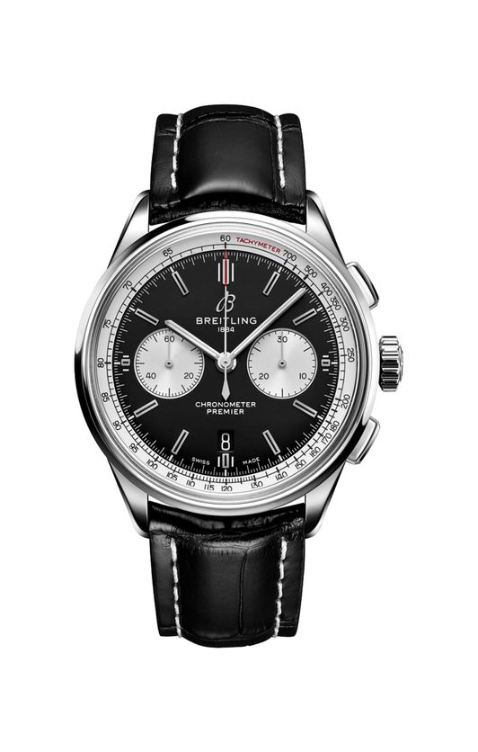 Copie de Breitling Premier B01 Chronographe 42 Automatique Cadran Noir Homme AB0118371B1P1