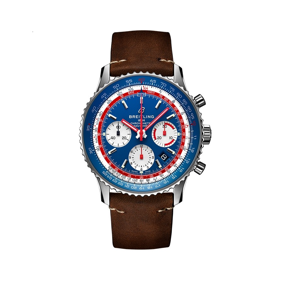 Copie de Breitling Navitimer Chronographe Automatique Chronometre Pan Am Edition Homme AB01212B1C1X2