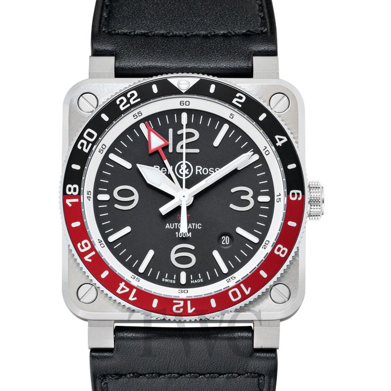 Copie de Bell & Ross BR 03-93 GMT 42mm BR0393-BL-ST/SCA