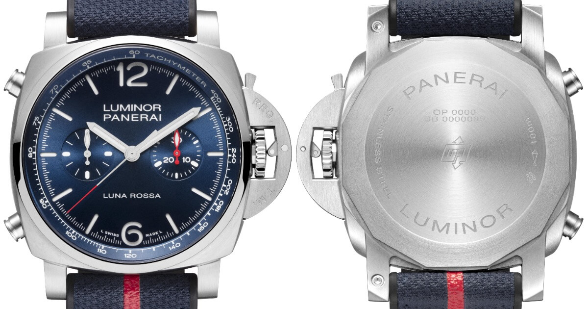 Réplique Réplique Panerai Luminor Chrono Luna Rossa PAM01303