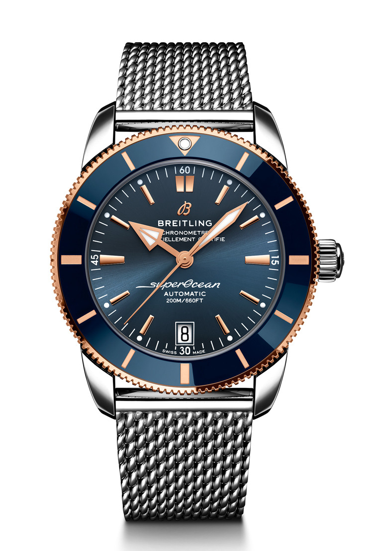 Copie de Breitling Superocean Heritage 57 Automatique Cadran Bleu UB2010161C1A1