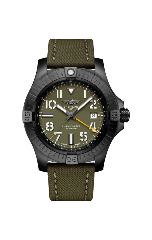 Réplique Breitling Avenger Chronometre Automatique Cadran Vert Homme V323952A1L1X1