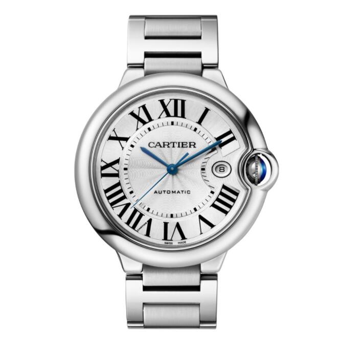 Copie de Cartier Ballon Bleu Automatique Cadran Blanc Unisexe WSBB0049