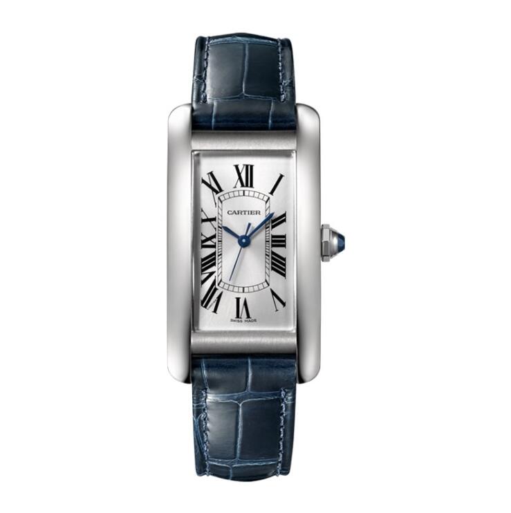 Copie de Cartier Tank Americaine Cadran Argent WSTA0044