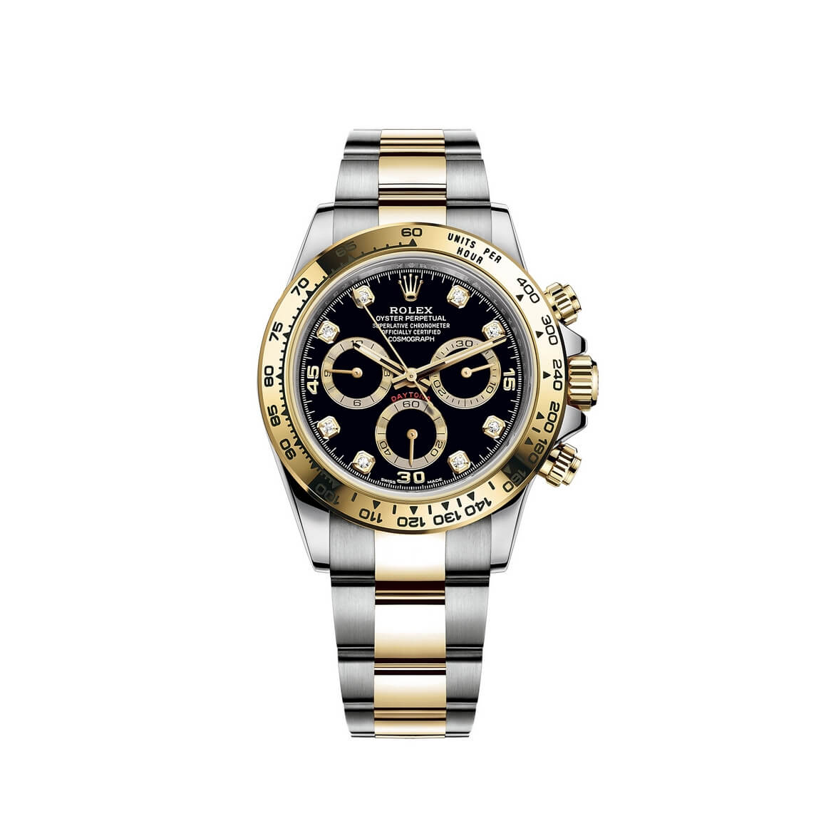 Réplique Rolex Cosmograph Daytona Oystersteel et or jaune 40mm m116503-0011