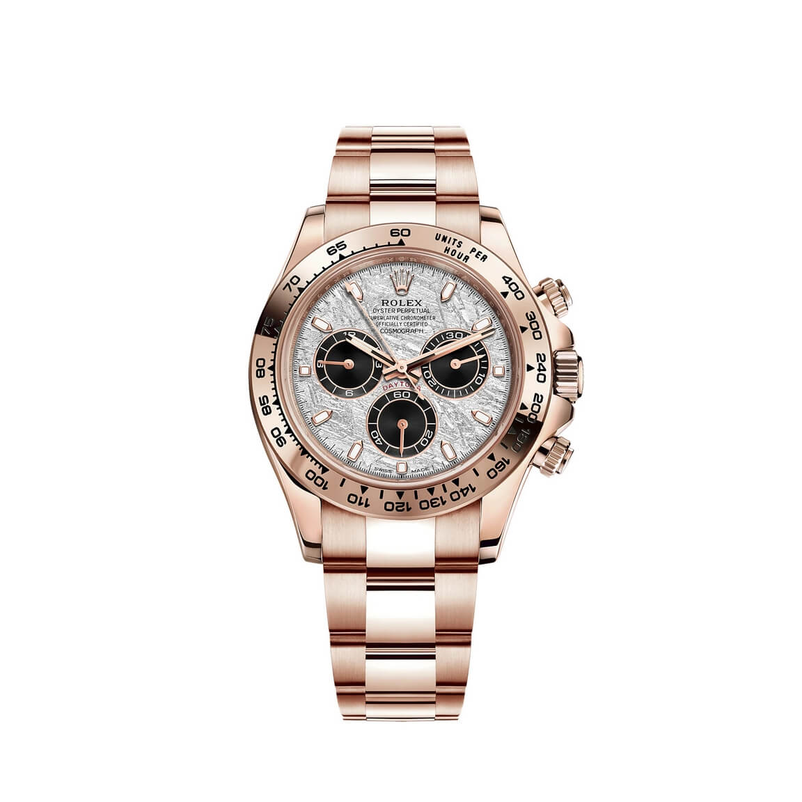 Copie de Rolex Cosmograph Daytona Montre pour homme en or Everose 18 carats m116505-0014