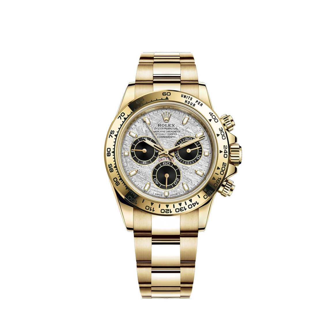 Copie de Montre Rolex Cosmograph Daytona en or jaune 18 ct M116508-0015