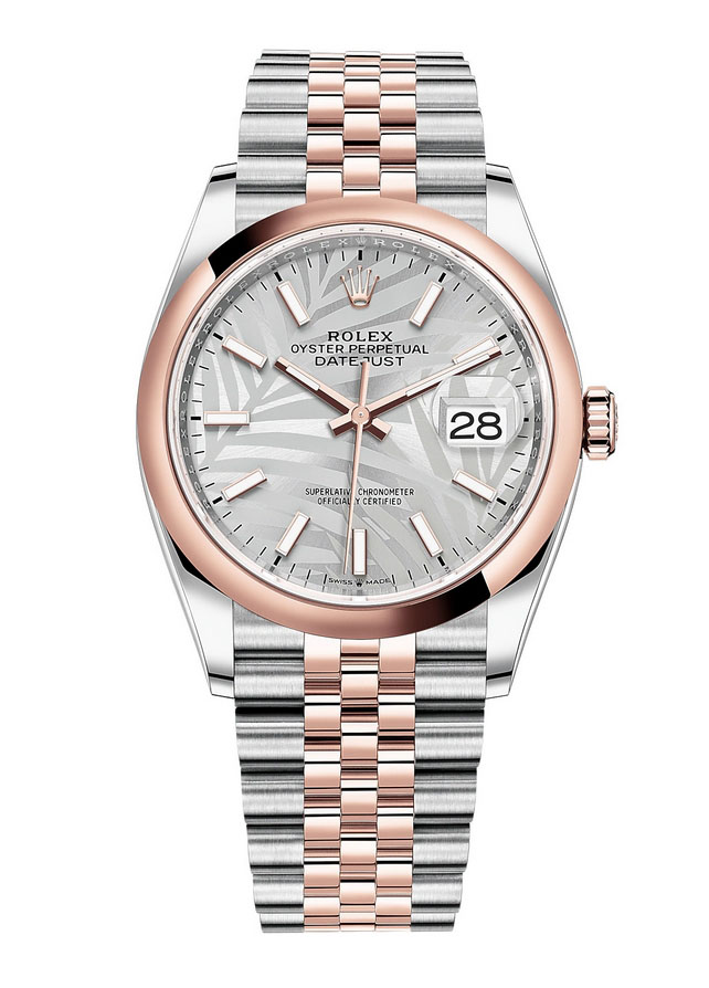Copie de Montre Rolex Datejust 36 Rolesor Oystersteel Or Everose 18 ct M126201-0031