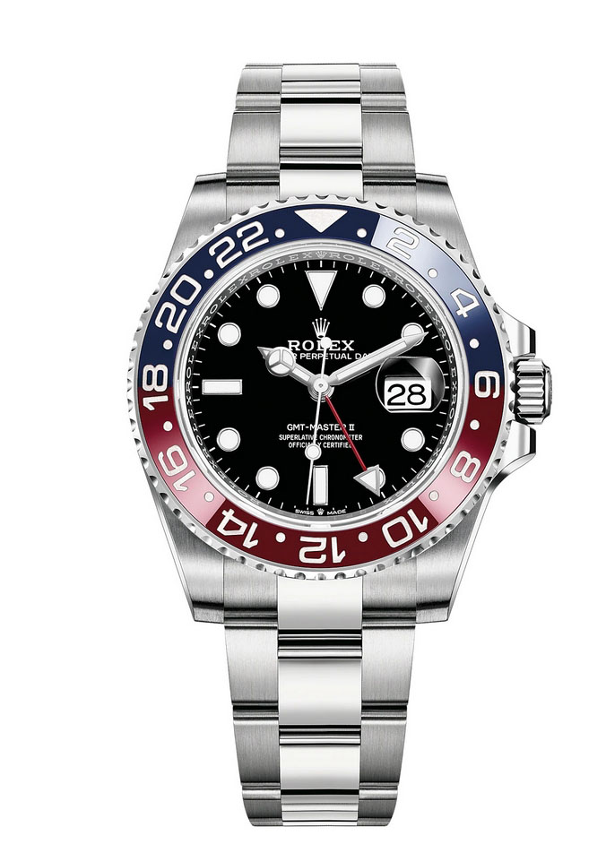 Copie de Montre Rolex GMT-Master II Oystersteel M126710BLRO-0002