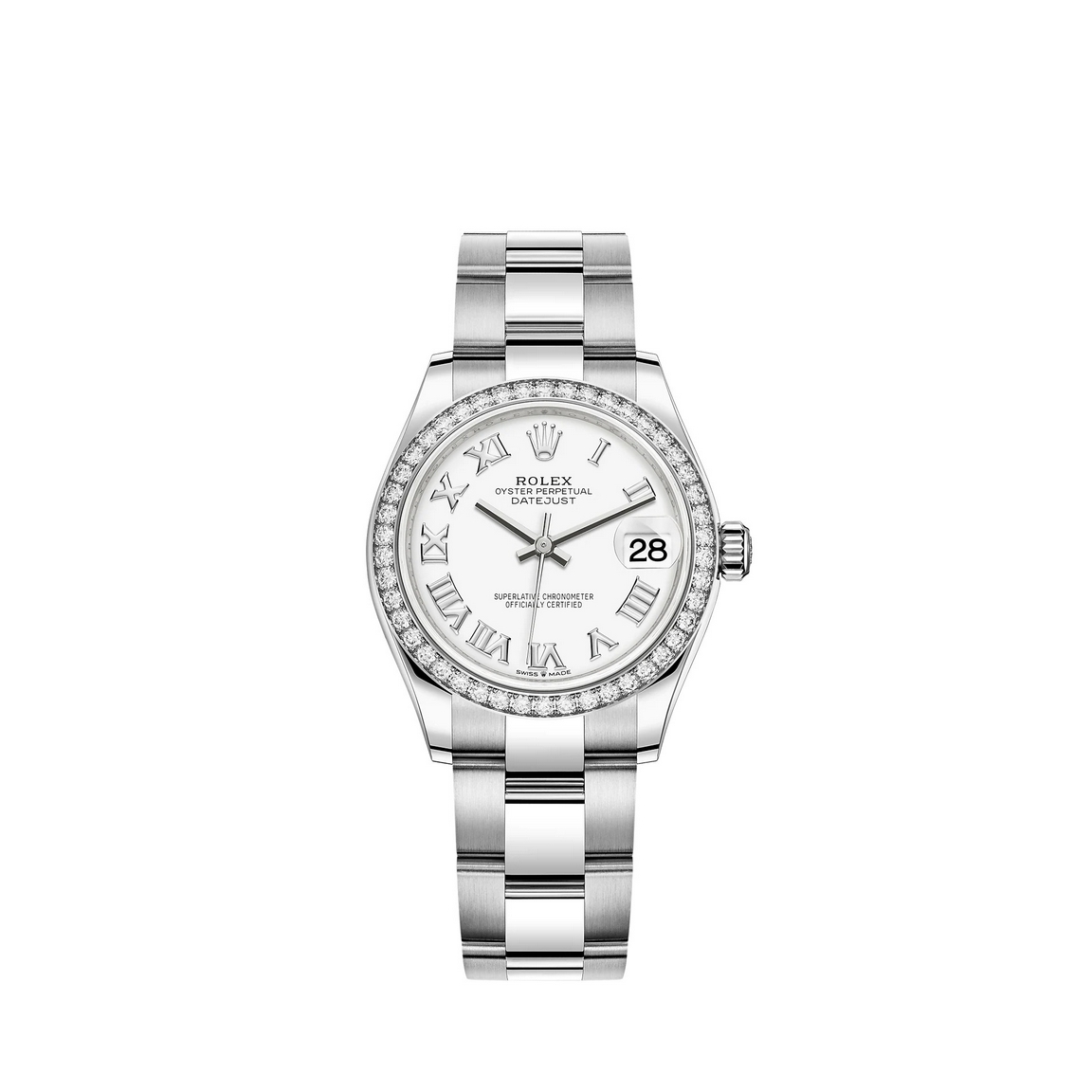 Copie de Rolex Datejust 31 Oystersteel et or blanc 18 ct M278384RBR-0013