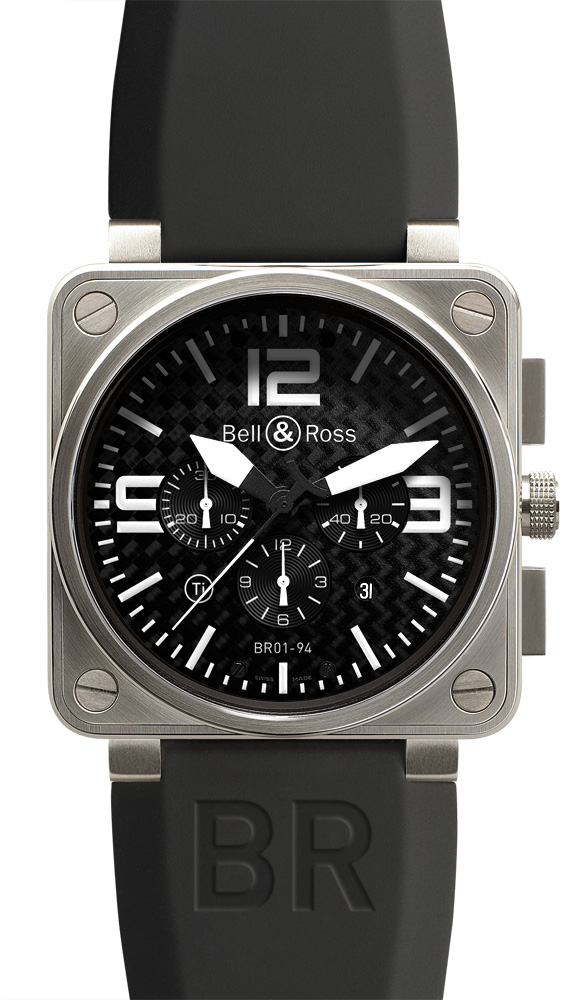 Replique Bell & Ross BR 01-94 TITANIUM Chronographe 46mm des hommes Montre Replique Bell & Ross BR 01-94 TITANIUM Chronographe 46mm des hommes Montre