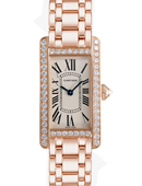 Cartier Tank Americaine Diamants Dames WB7079M5 Montre Réplique