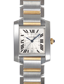 Cartier Tank Francaise Or/acier Hommes W51005Q4 Montre Réplique